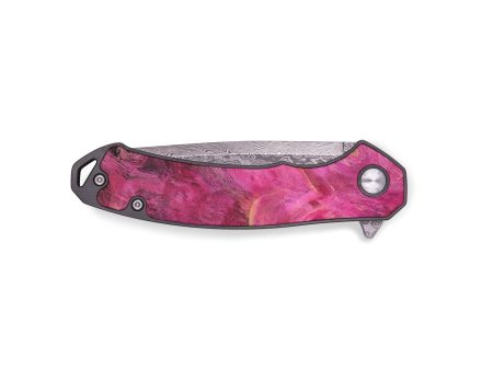 EDC Burl Wood Pocket Knife - Renee (Wood Burl, 655479) Hot on Sale