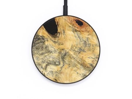 Circle Burl Wood Wireless Charger - Guy (Wood Burl, 655357) Fashion