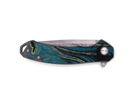 EDC ResinArt Pocket Knife - Marianne (Pattern, 655507) Online Sale