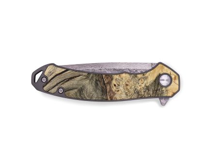 EDC Burl Wood Pocket Knife - Latisha (Wood Burl, 655484) Hot on Sale