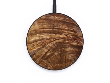 Circle Burl Wood Wireless Charger - Bruce (Wood Burl, 655362) Hot on Sale