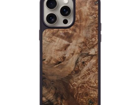 iPhone 15 Pro Max Burl Wood Phone Case - Aubree (Wood Burl, 659378) Cheap