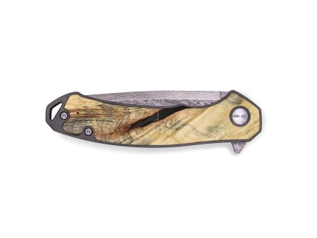 EDC Burl Wood Pocket Knife - Trevon (Wood Burl, 655481) Cheap