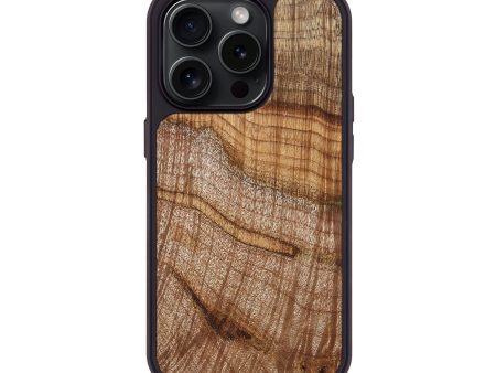 iPhone 15 Pro Burl Wood Phone Case - Joe (Wood Burl, 659381) For Sale