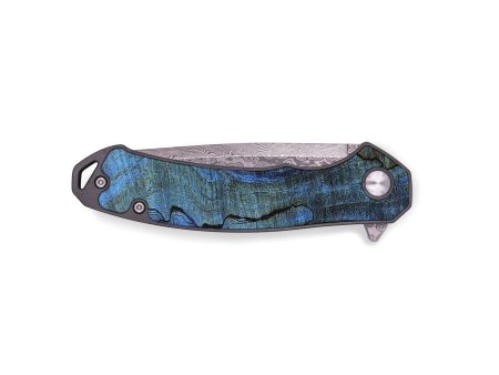 EDC Burl Wood Pocket Knife - Kaden (Wood Burl, 655495) Fashion