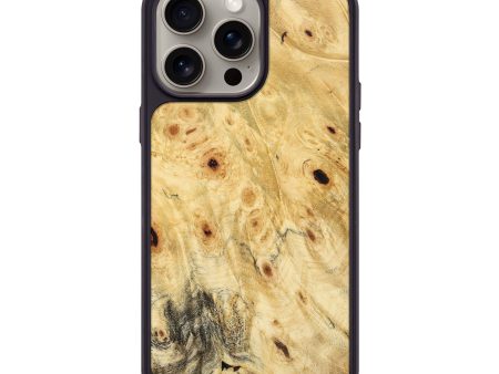 iPhone 15 Pro Max Burl Wood Phone Case - Amanda (Wood Burl, 659978) For Cheap