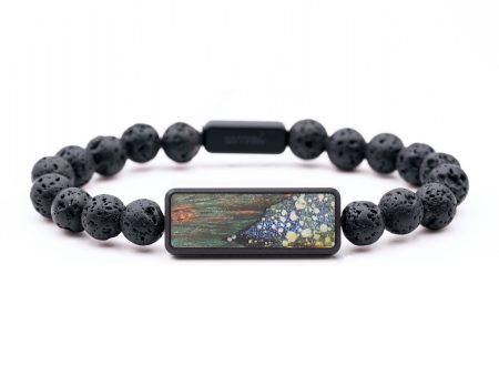 Lava Bead Wood+Resin Bracelet - Luella (Cosmos, 658334) Online Sale