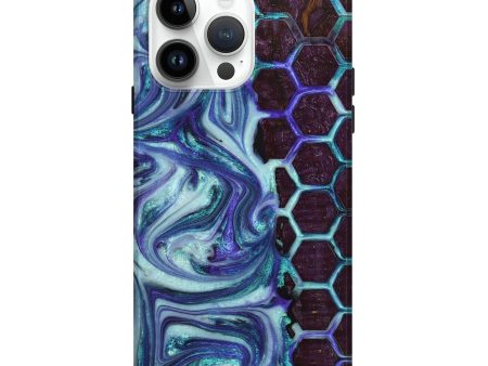 iPhone 15 Pro Max Wood+Resin Live Edge Phone Case - Abraham (Pattern, 658705) Sale