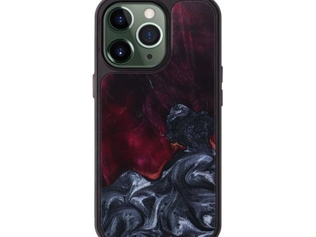 iPhone 13 Pro Wood+Resin Phone Case - Jayceon (Gunmetal, 657613) Online Sale